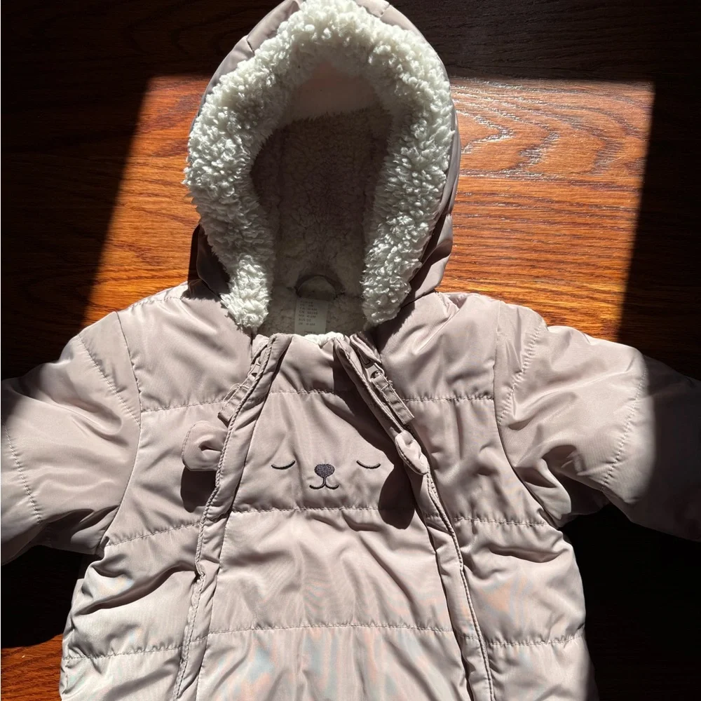 H&M PADDED BABY BUNTING / Size 6 m